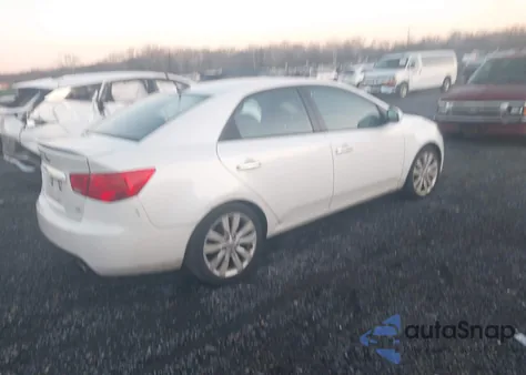 2013 Kia Forte Sx z USA, uszkodzony, nr VIN KNAFW4A36D5666360
